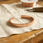 Bracelet en cuivre 'Vague de Vera