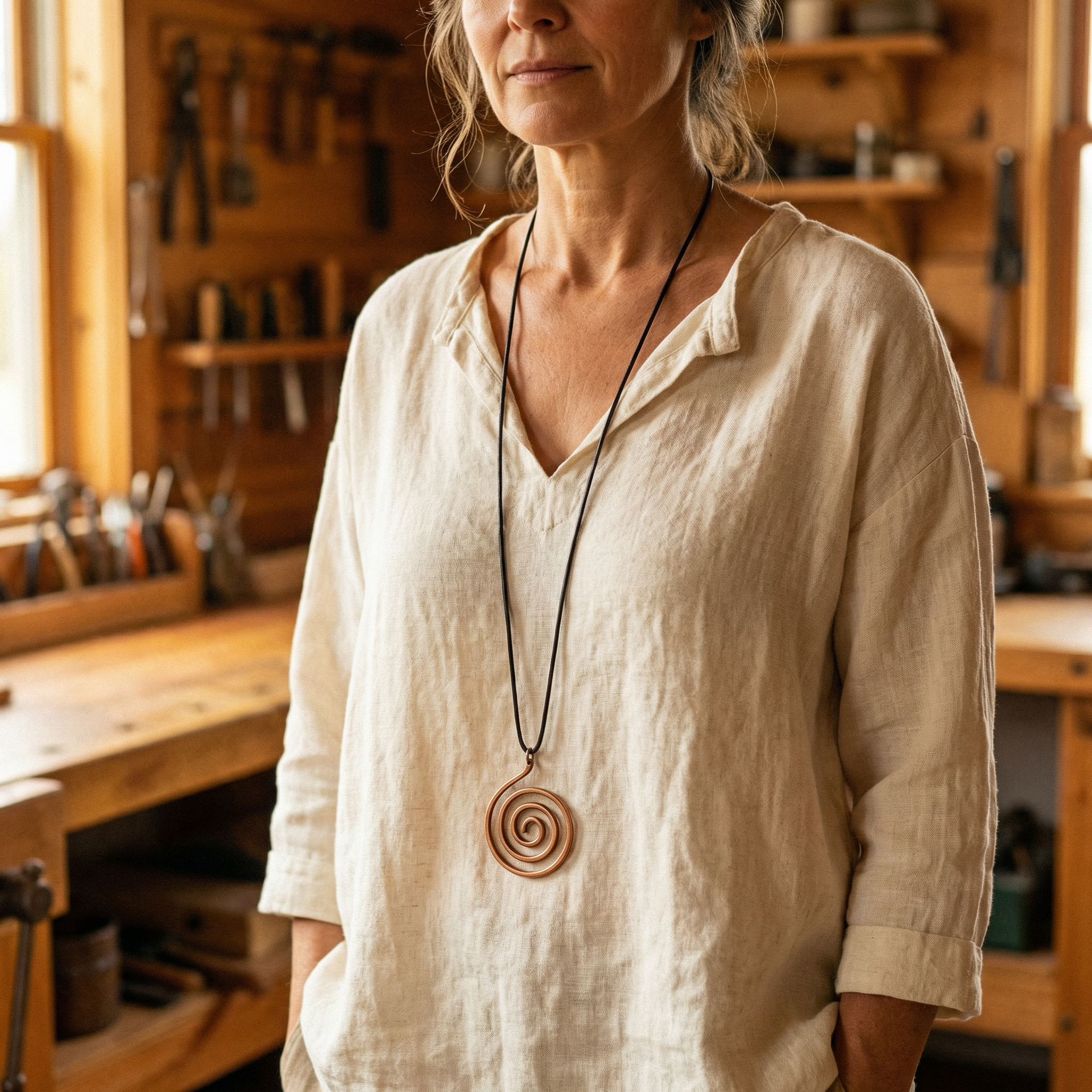 Collier en cuivre de Vera's Mesa