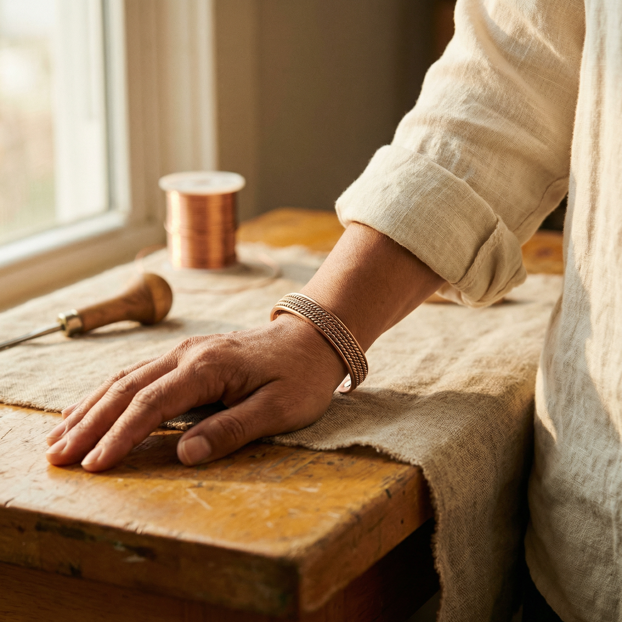 Le bracelet en cuivre de Vera