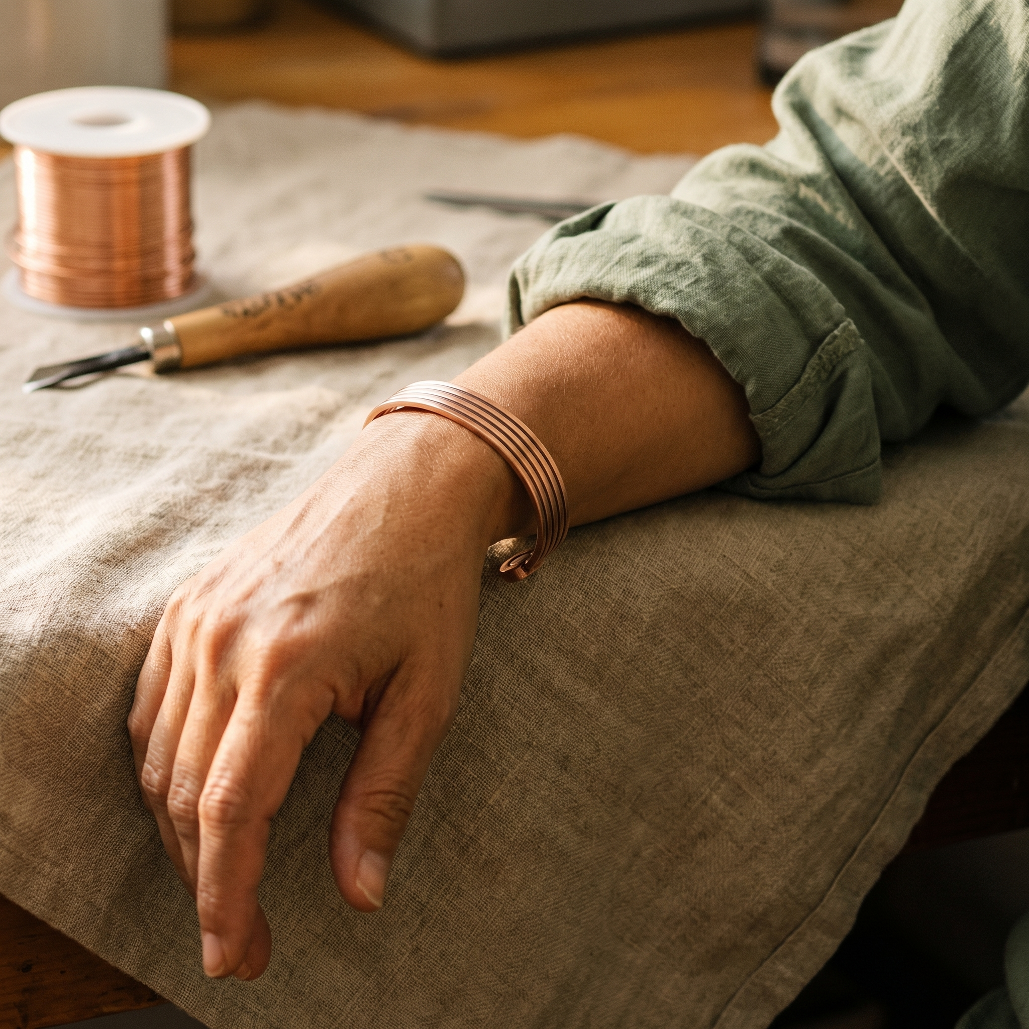 Le bracelet en cuivre de Vera