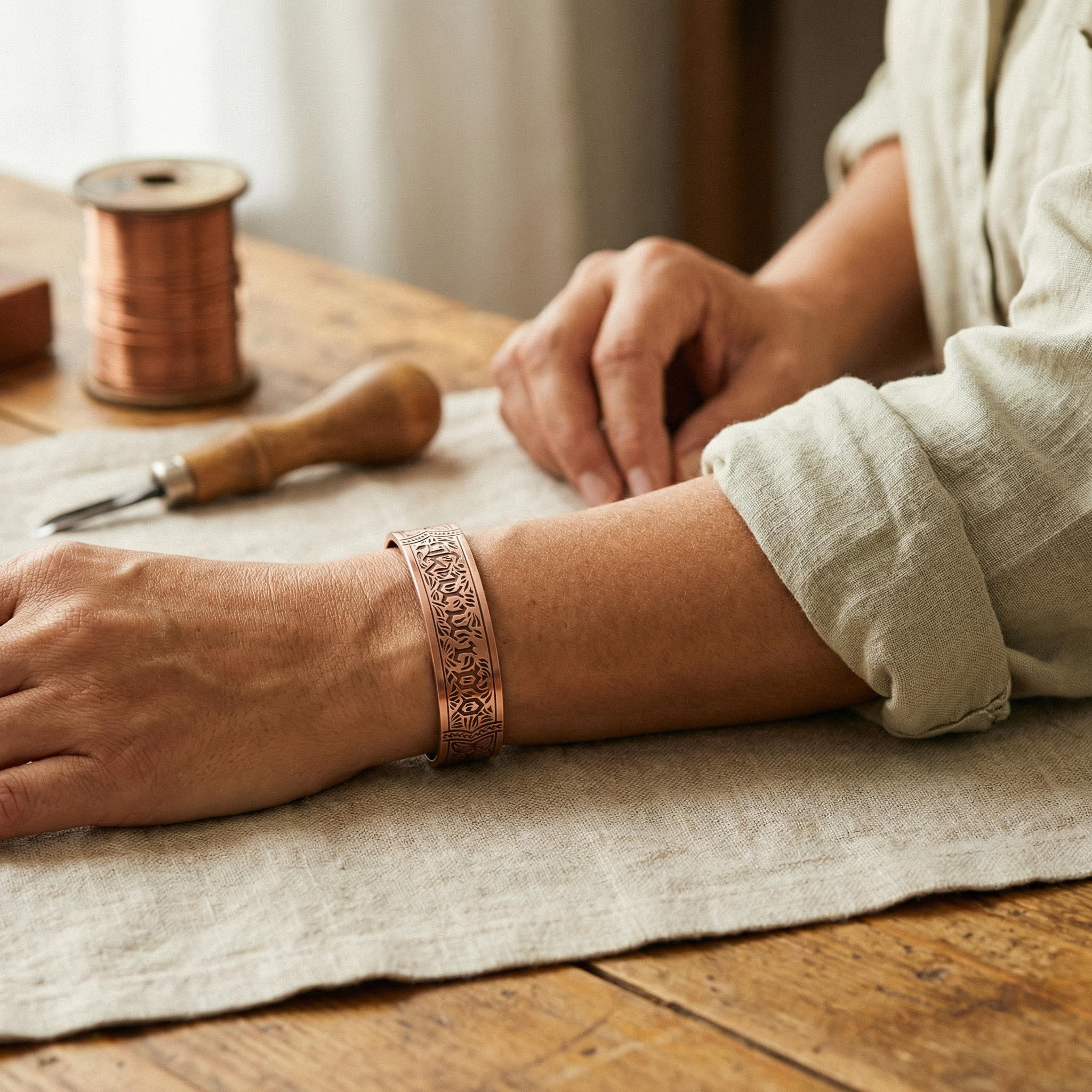"Bracelet en cuivre Vera's Drift