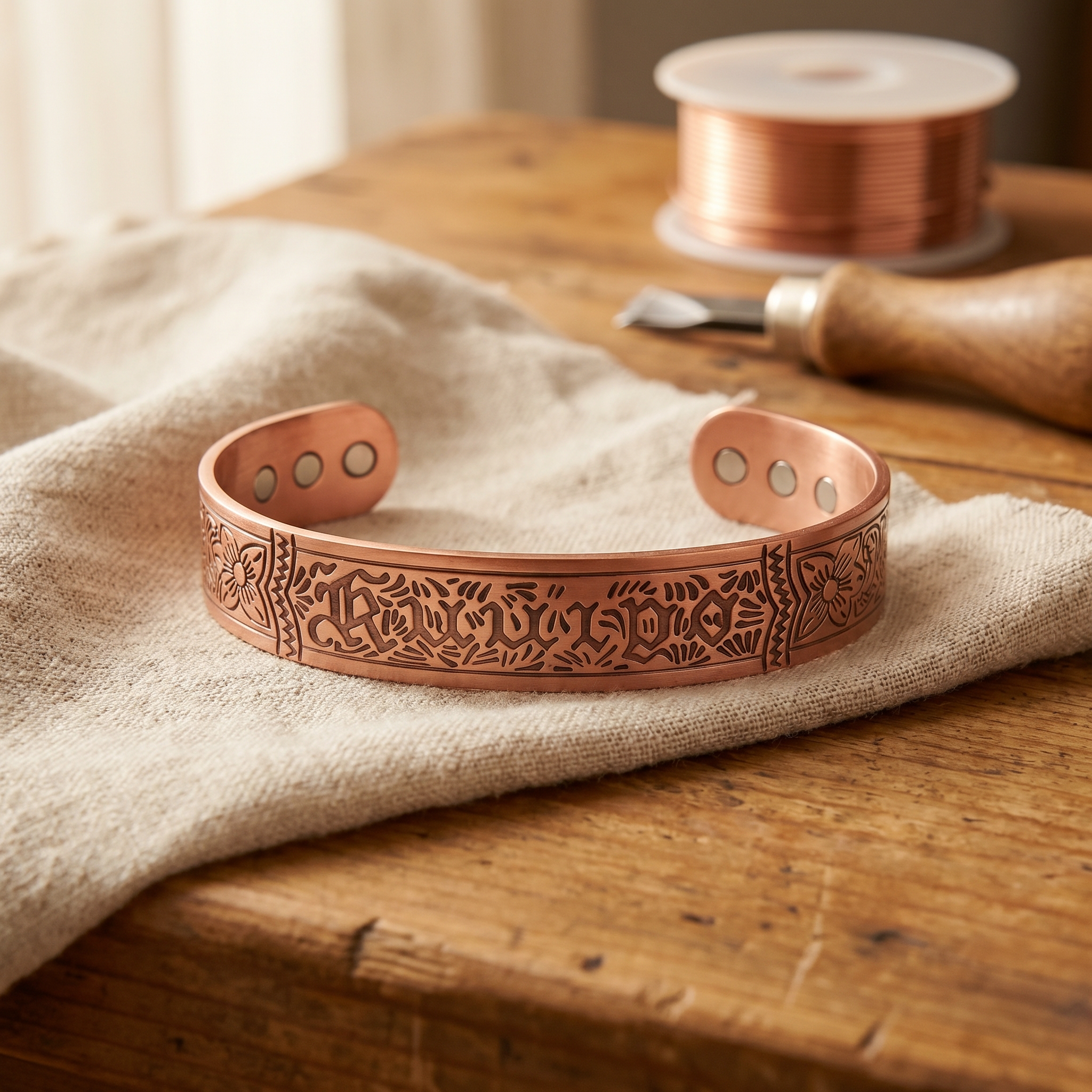 "Bracelet en cuivre Vera's Drift