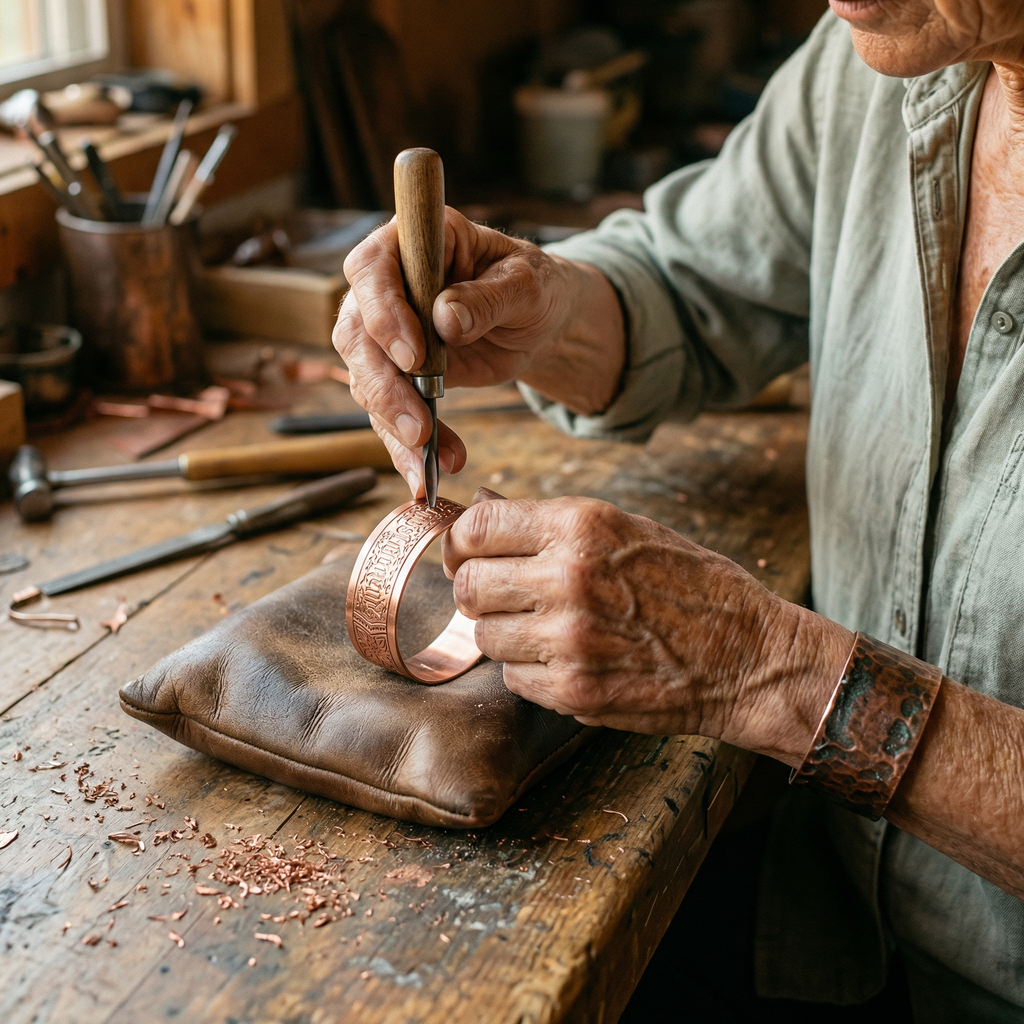 "Bracelet en cuivre Vera's Drift