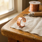 Bague en cuivre soudé de Vera