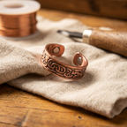Bague Burr en Cuivre de Vera
