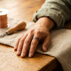 Bague Burr en Cuivre de Vera