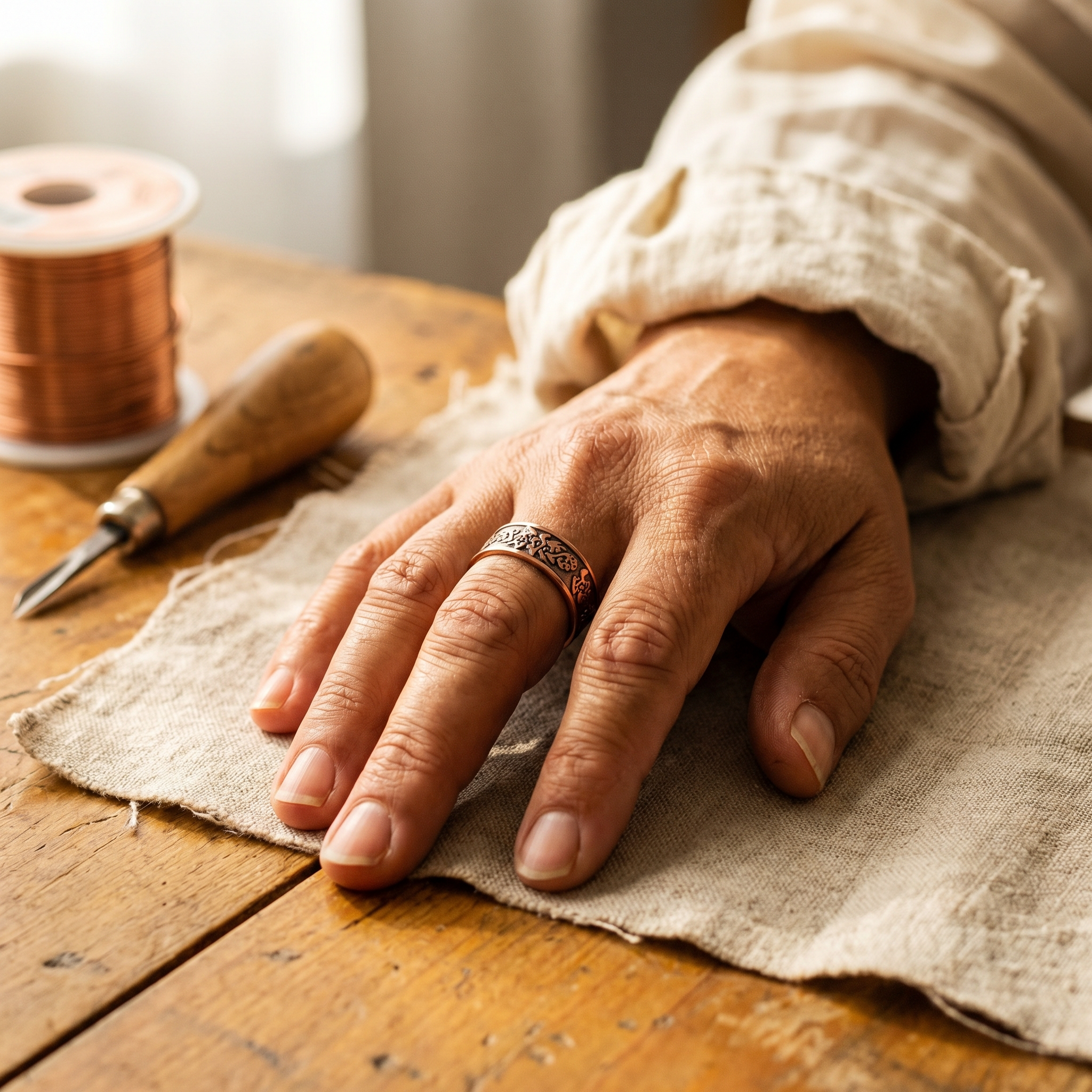 Bague Vera Cuivre Clag