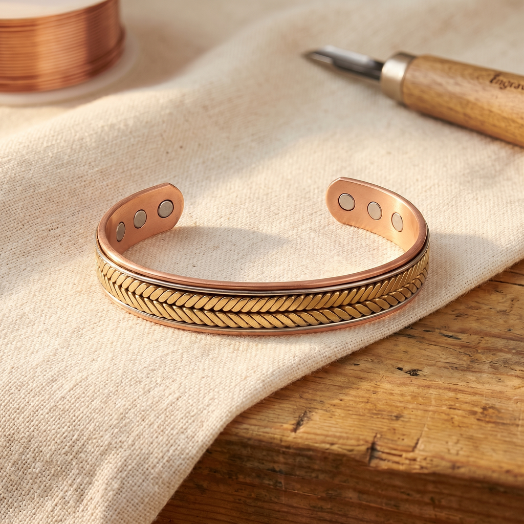 Bracelet en cuivre Vera Harvest