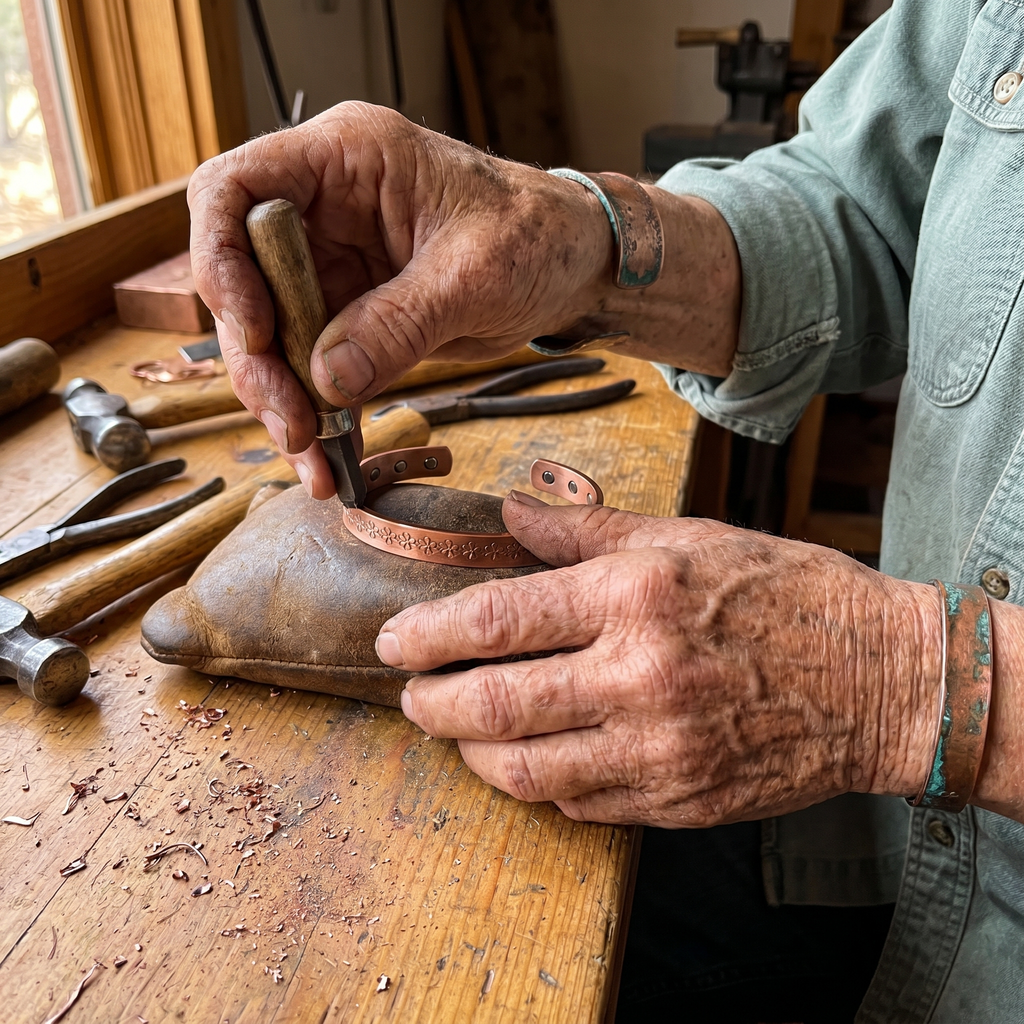 "Bracelet en cuivre de Vera's Loch