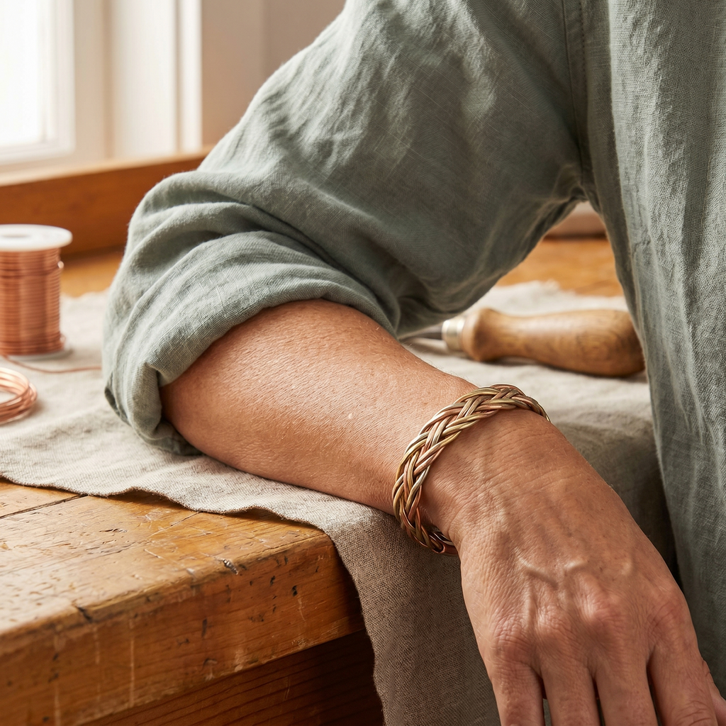 Bracelet en cuivre de Vera