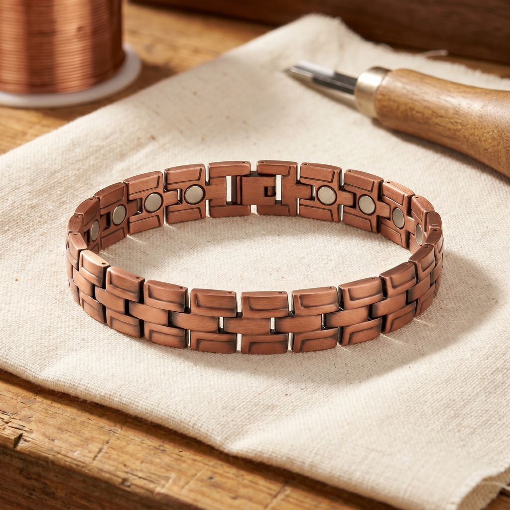 Bracelet en cuivre pour hommes - Vera's Gorse