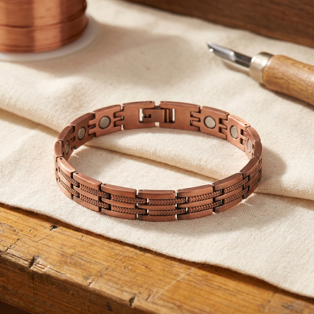Bracelet en cuivre masculin Vera's Pike