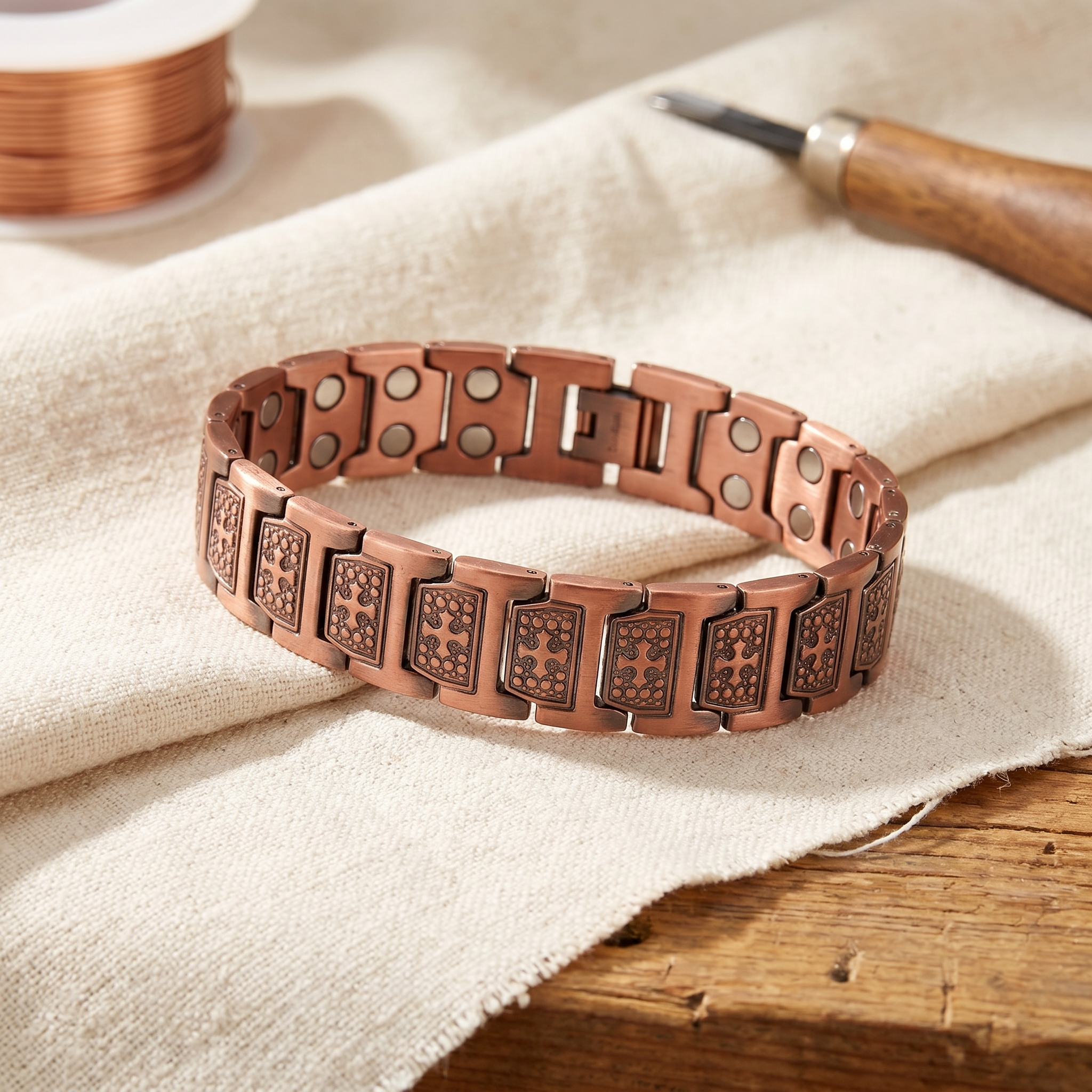 Bracelet en cuivre pour hommes de la collection Vera's Gale