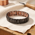 Bracelet en cuivre ocre pour hommes - Vera